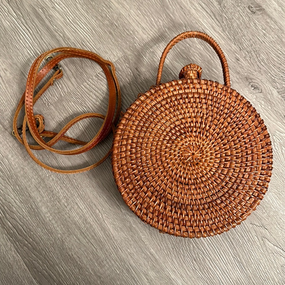 Woven Crossbody handbag